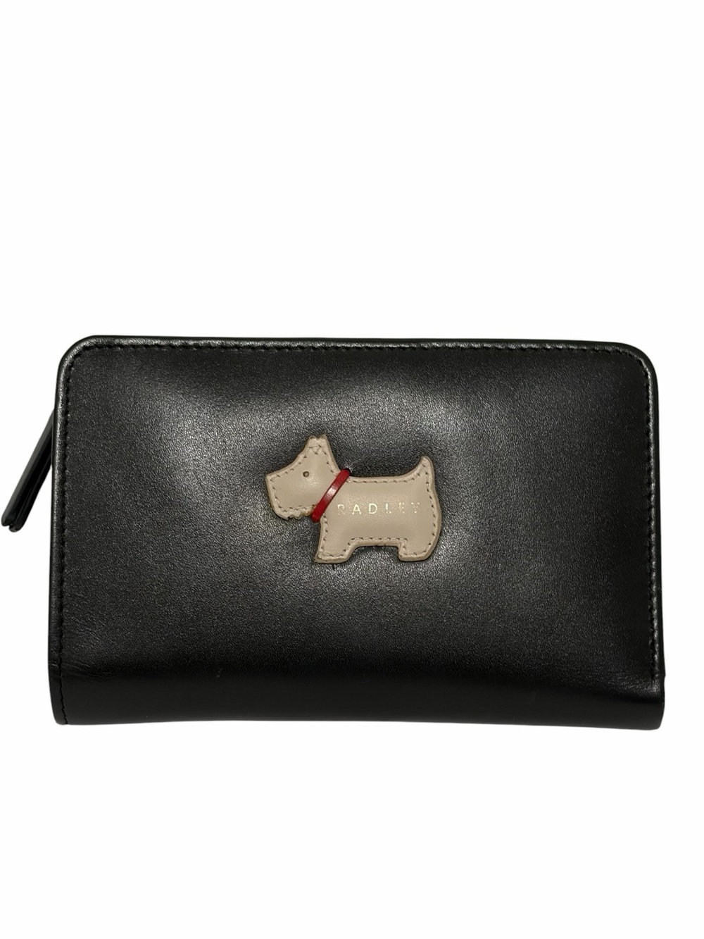 Radley London Black Scottie Snap Multi-compartment Wallet